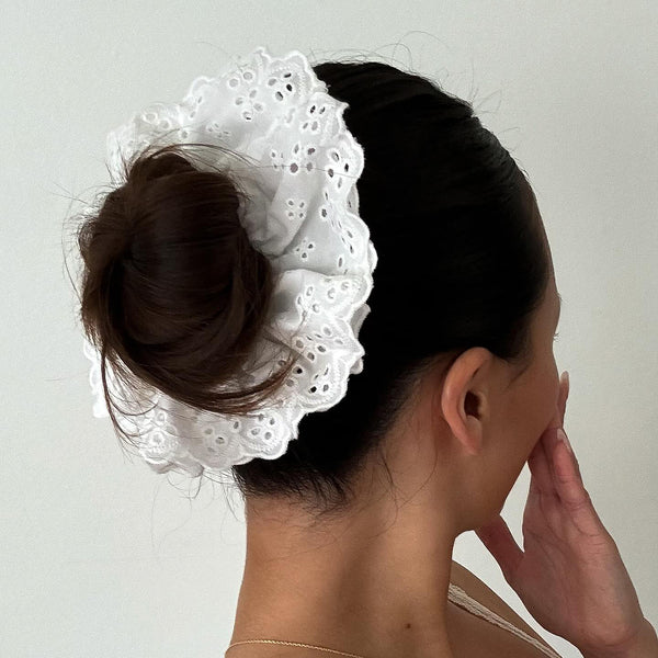 Emi Jay Works Well With Eyelet Scrunchie