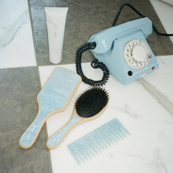 Emi Jay Works Well With Flat Brush