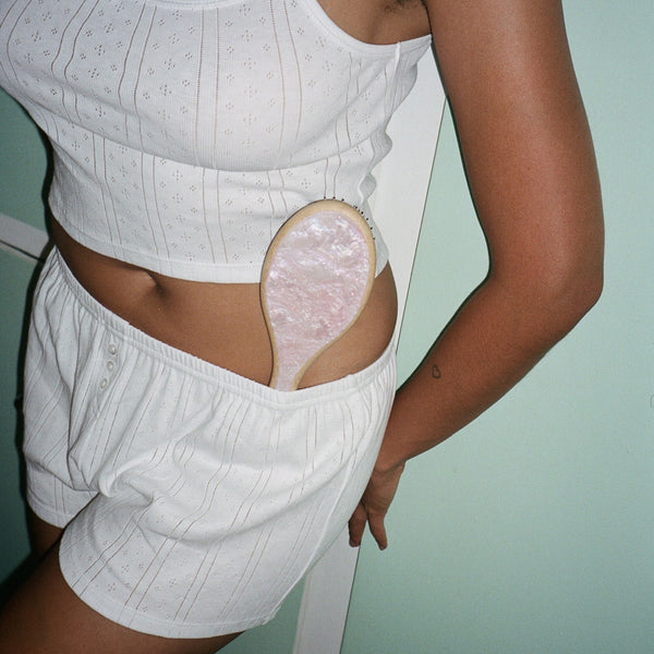 Emi Jay Works Well With Flat Brush