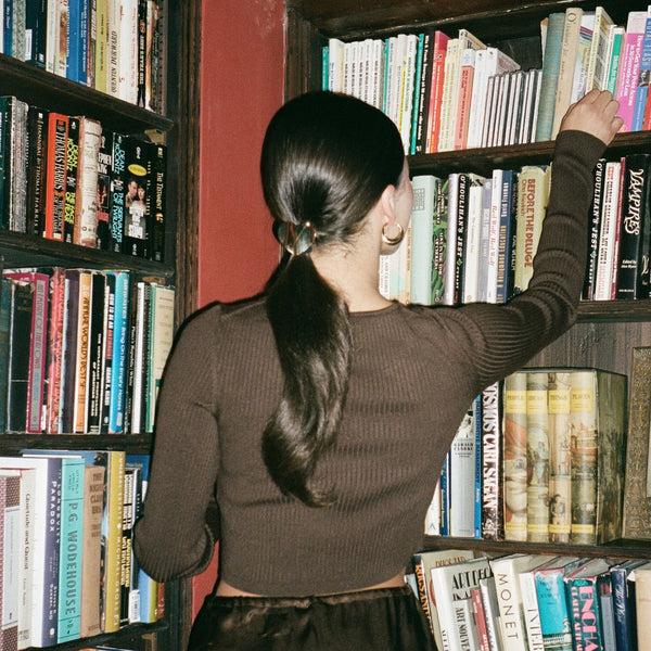 Emi Jay Works Well With Heart Hair Tie