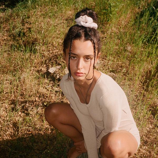 Emi Jay Works Well With Microfiber Cloud Scrunchie