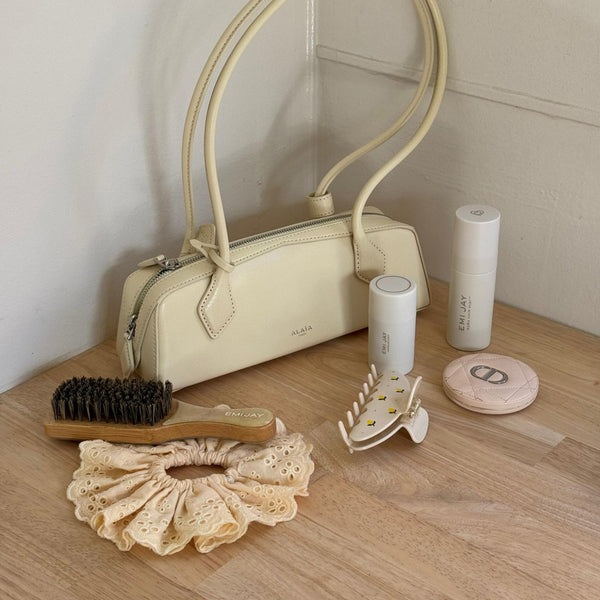 Emi Jay Works Well With Mini Boar Bristle Brush