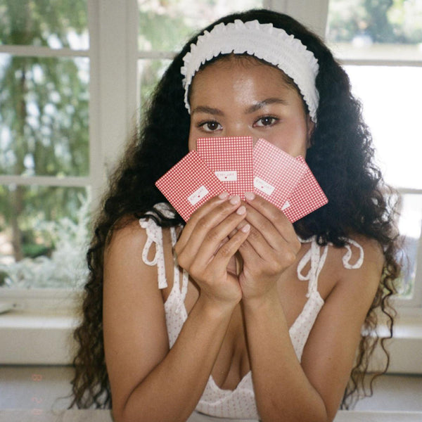 Emi Jay Works Well With Ruffle Headband