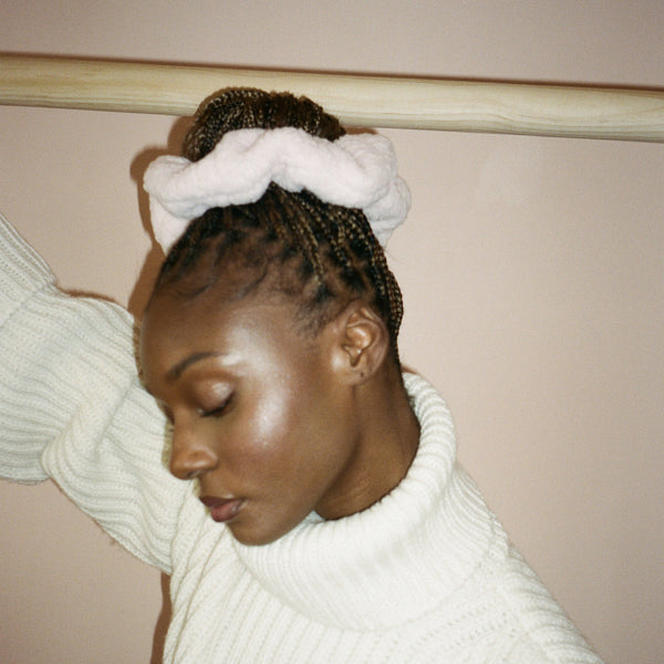 Emi Jay Works Well With Sherpa Scrunchie