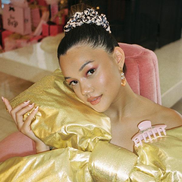 Emi Jay Works Well With Velvet Scrunchie