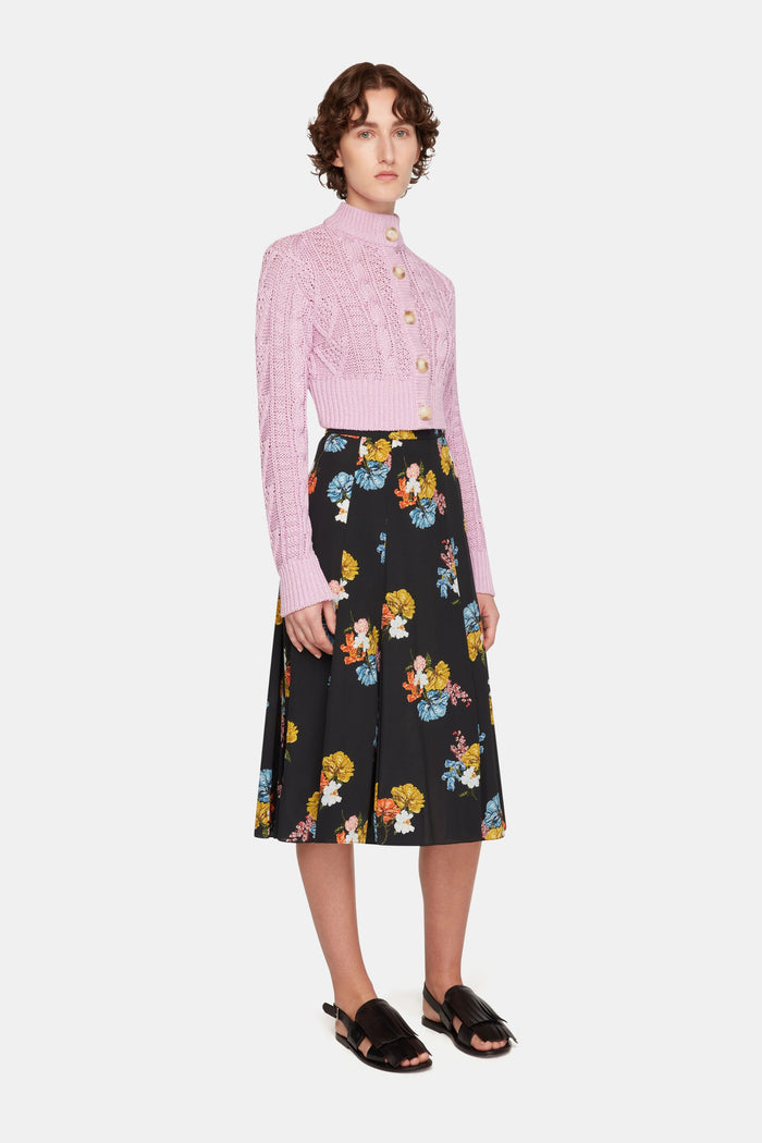 Emilia Wickstead Aleph Knit In Orchid Pima Cotton