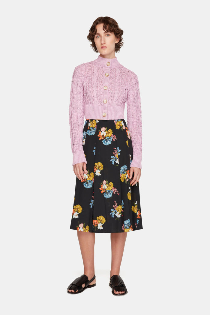 Emilia Wickstead Aleph Knit In Orchid Pima Cotton