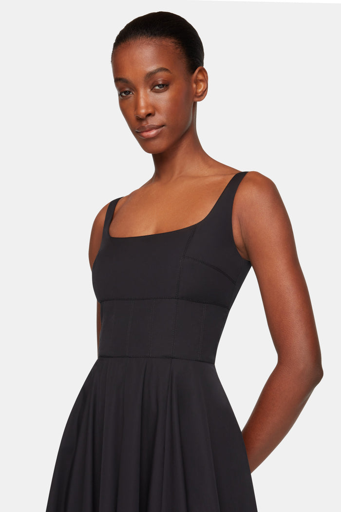 Emilia Wickstead Nikush Dress In Black Cotton