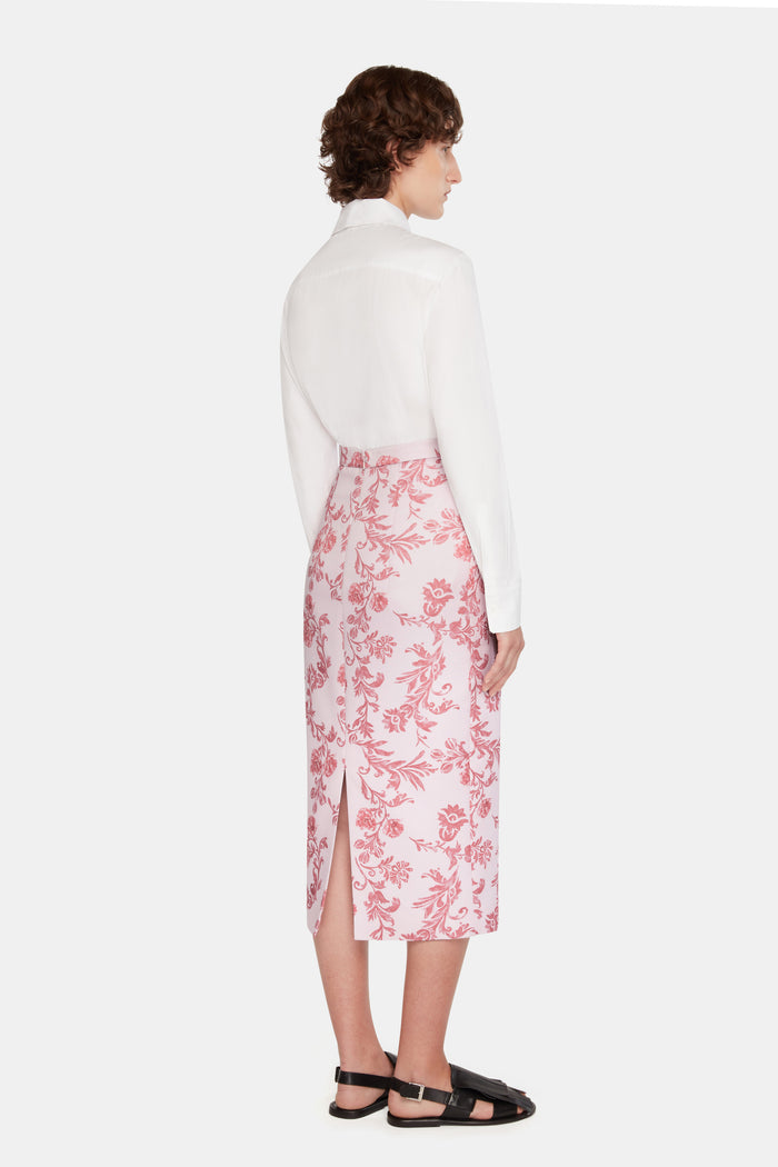 Emilia Wickstead Philomene Top In White Cotton Shirts U0026 Tops