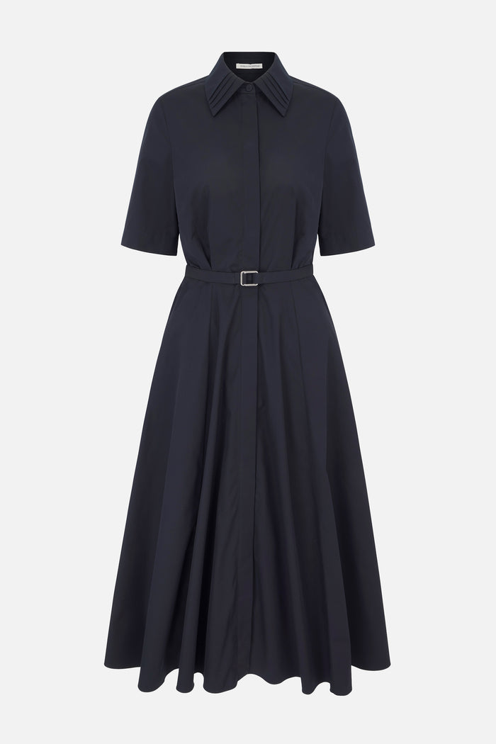 emilia wickstead Rubie Dress In Black Cotton Dresses