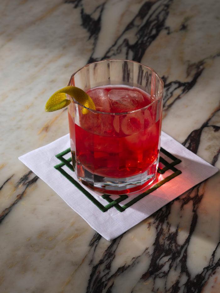 Emilia Wickstead Set Of 4 Signature Cocktail Napkins Homeware