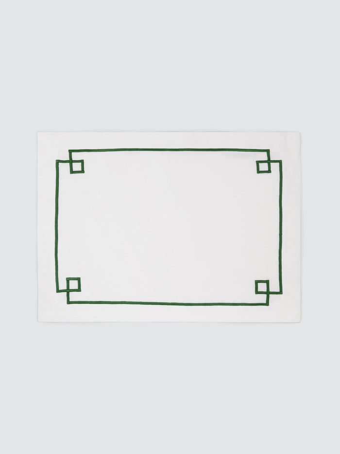 Emilia Wickstead Set Of 4 Signature Embroidered Placemats Homeware