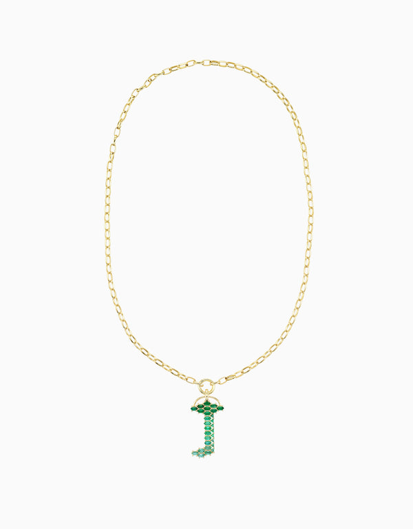 Emily P. Wheeler Custom Initial Necklace - J (One-of-a-Kind) Necklace