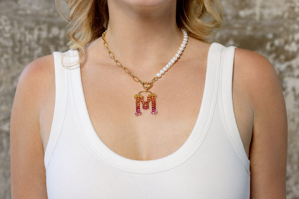 Emily P. Wheeler Custom Initial Necklace - M (One-of-a-Kind) Necklace