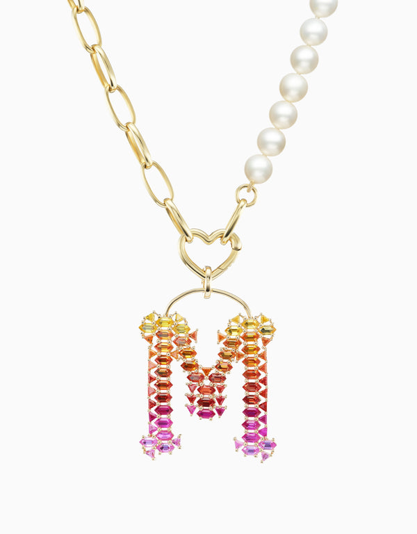 emily p. wheeler Custom Initial Necklace - M (One-of-a-Kind) Necklace