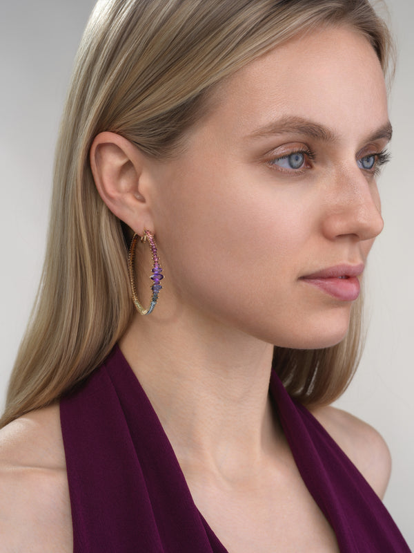 Emily P. Wheeler Arashi Hoop Earrings