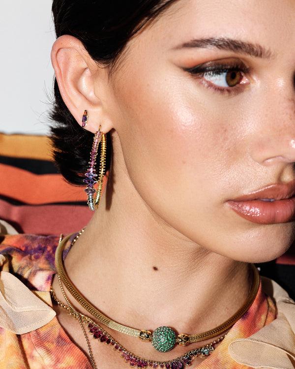 Emily P. Wheeler Arashi Hoop Earrings