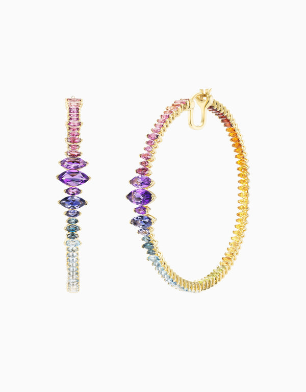 emily p. wheeler Arashi Hoop Earrings