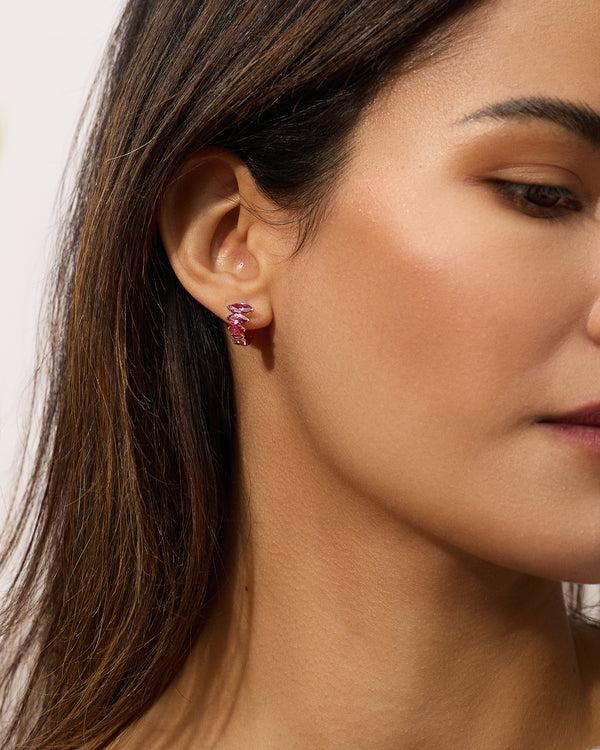 Emily P. Wheeler Arashi Huggie Earrings