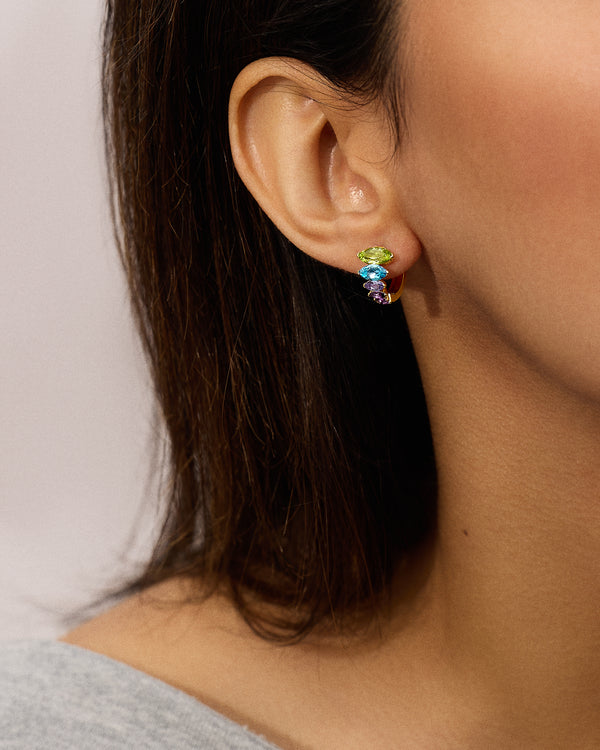 Emily P. Wheeler Arashi Huggie Earrings
