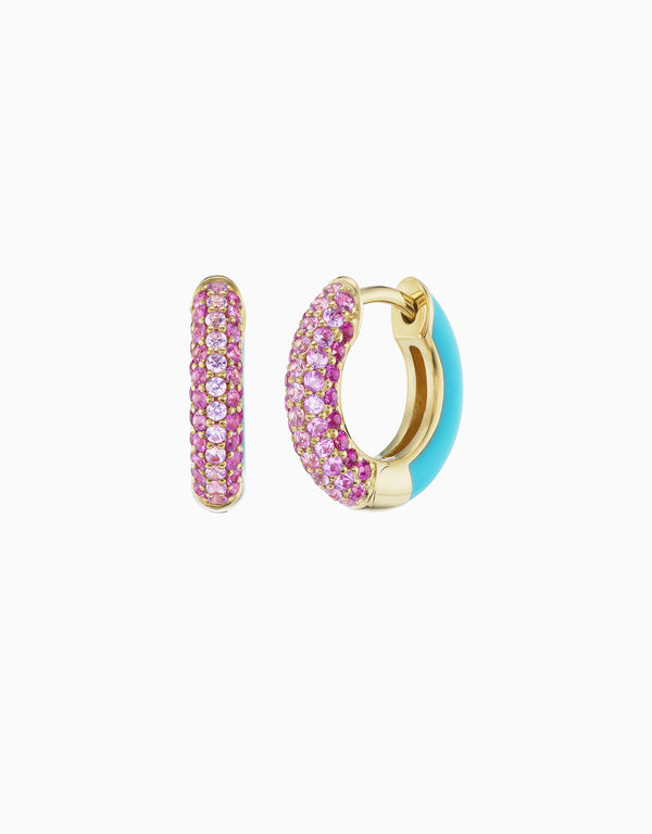 emily p. wheeler Baby Duo Hoop - California Earrings