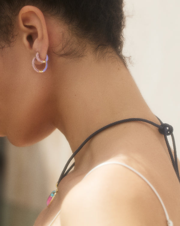 Emily P. Wheeler Baby Duo Hoop - Coastline Earrings