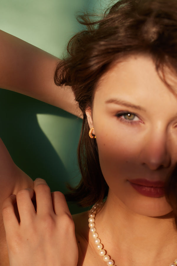 Emily P. Wheeler Baby Duo Hoop - Sunrise Earrings