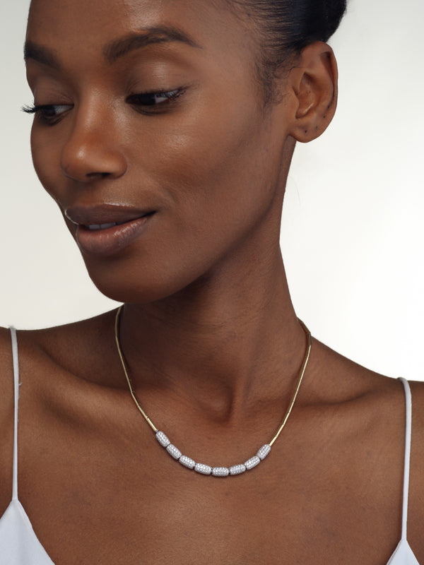 Emily P. Wheeler Barrel Necklace Necklace