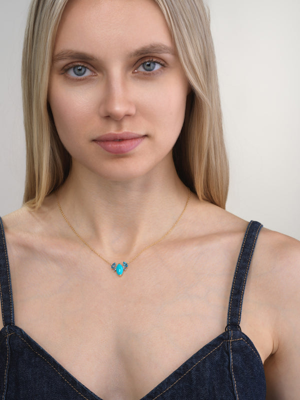 Emily P. Wheeler Batik Necklace Necklace