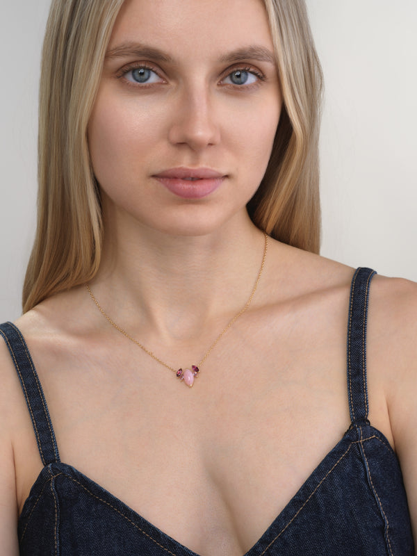 Emily P. Wheeler Batik Necklace Necklace