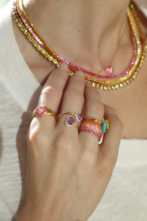 Emily P. Wheeler Desert Ombre Cigar Ring Ring