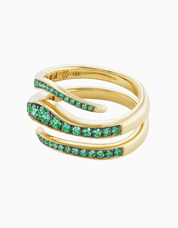 Emily P. Wheeler Double Wrap Ring - Jungle Ring