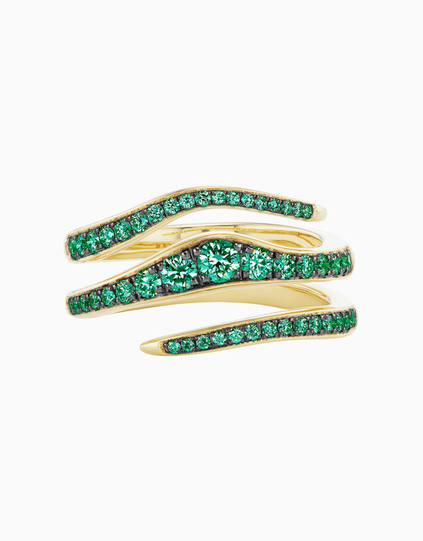 emily p. wheeler Double Wrap Ring - Jungle Ring