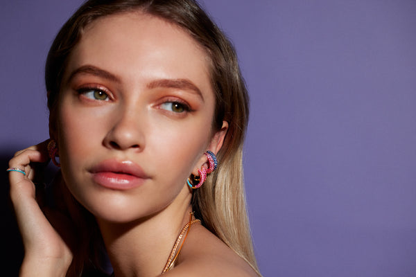 Emily P. Wheeler Duo Hoop - California Earrings