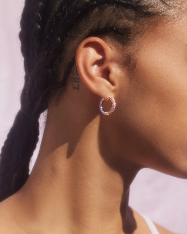 Emily P. Wheeler Duo Hoop - Coastline Earrings