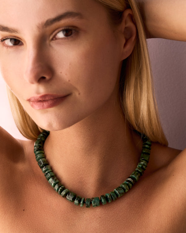 Emily P. Wheeler Emerald Bead Necklace Necklace