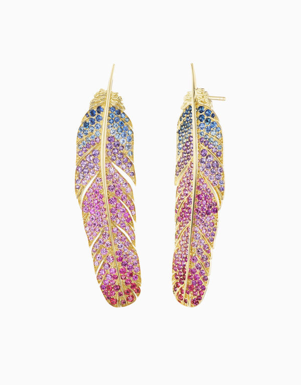 emily p. wheeler Feather Earring Earrings