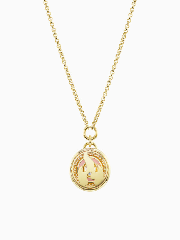 Emily P. Wheeler Fire Medallion Necklace