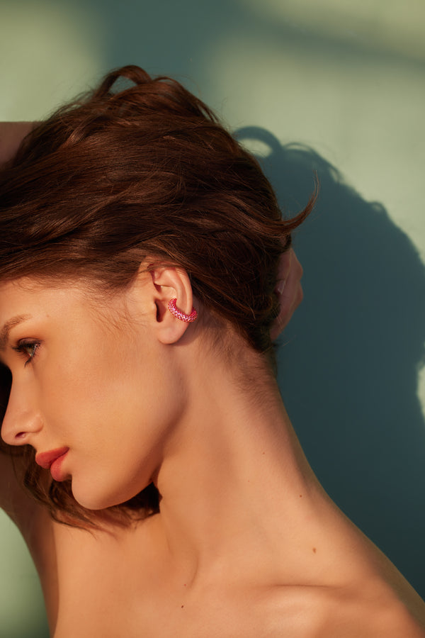 Emily P. Wheeler Flamingo Ear Cuff Earrings