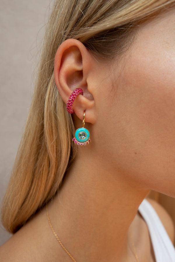 Emily P. Wheeler Flamingo Ear Cuff Earrings