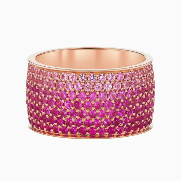 emily p. wheeler Flamingo Ombre Cigar Ring Ring