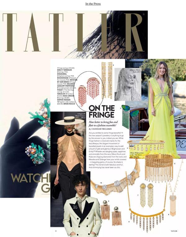 Emily P. Wheeler Fringe Earrings Earrings