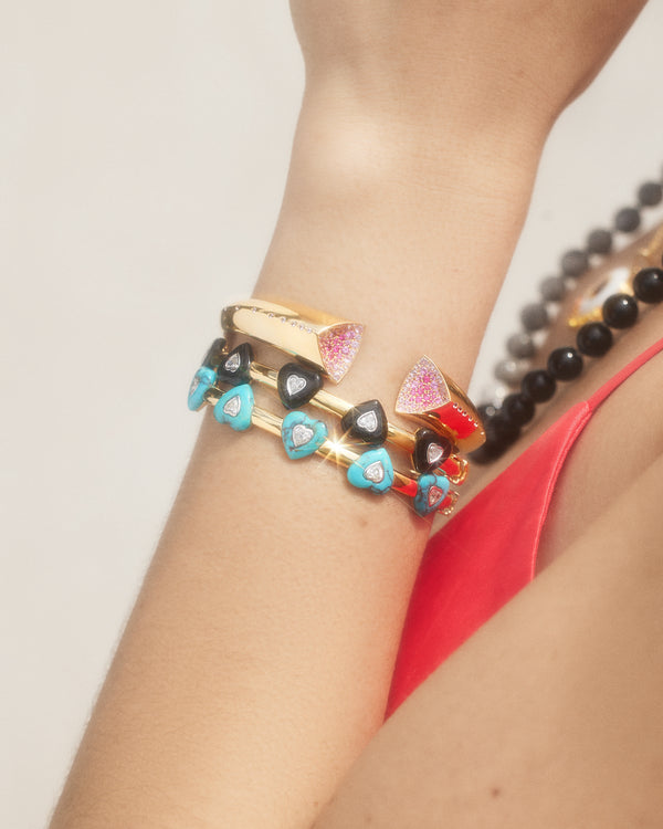 Emily P. Wheeler Geode Cuff Bracelets