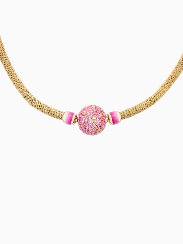 Emily P. Wheeler Gold Mesh Necklace Necklace