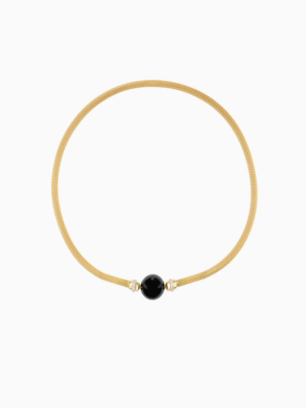Emily P. Wheeler Gold Mesh Necklace Necklace