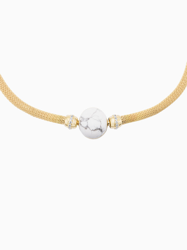 Emily P. Wheeler Gold Mesh Necklace Necklace