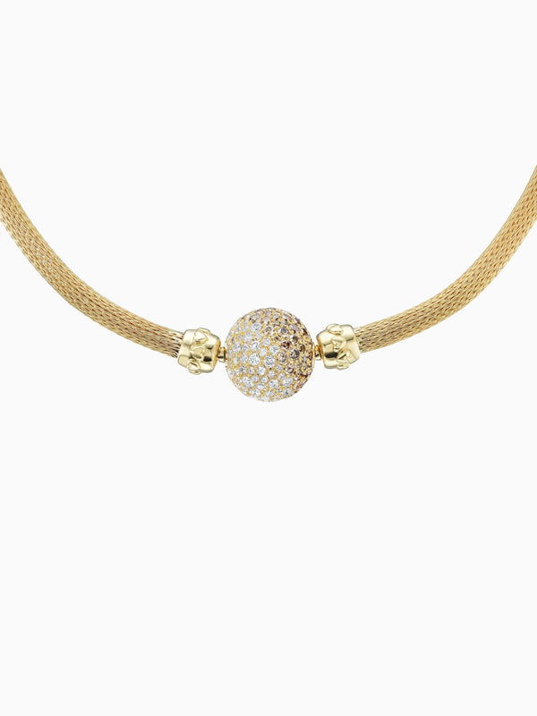 Emily P. Wheeler Gold Mesh Necklace Necklace