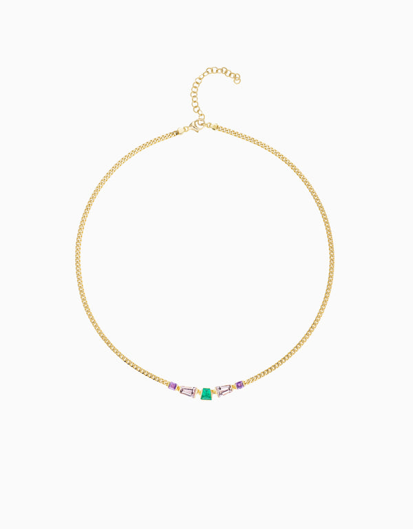 emily p. wheeler Helix Curb Chain Necklace Necklace