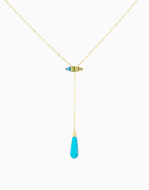 emily p. wheeler Helix Lariat Necklace