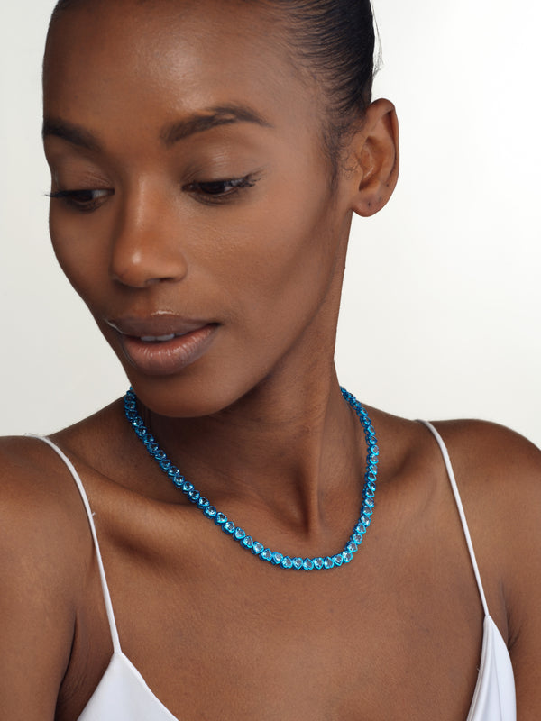 Emily P. Wheeler I Heart Blue Necklace Necklace